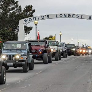 Long Beach Jeeps Go Topless Day